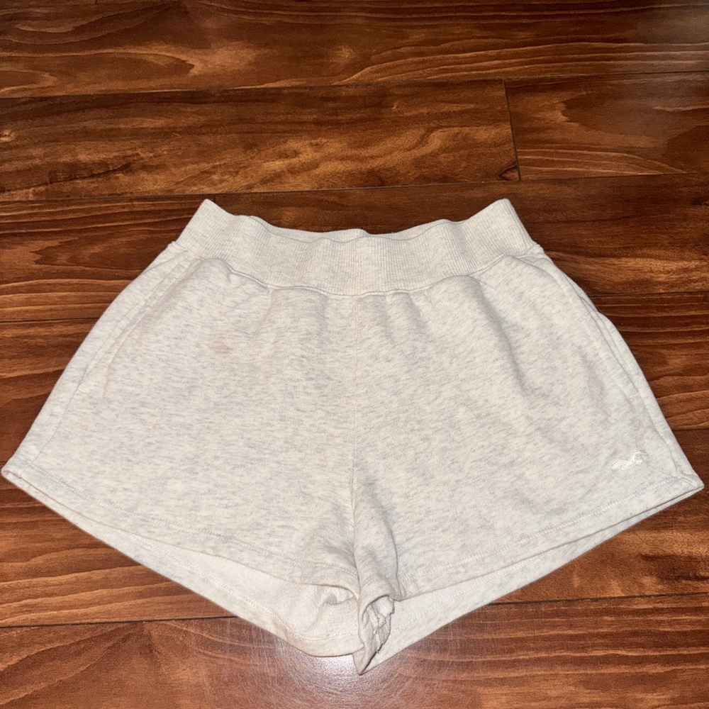 Hollister Women's Heather Gray Athletic Shorts